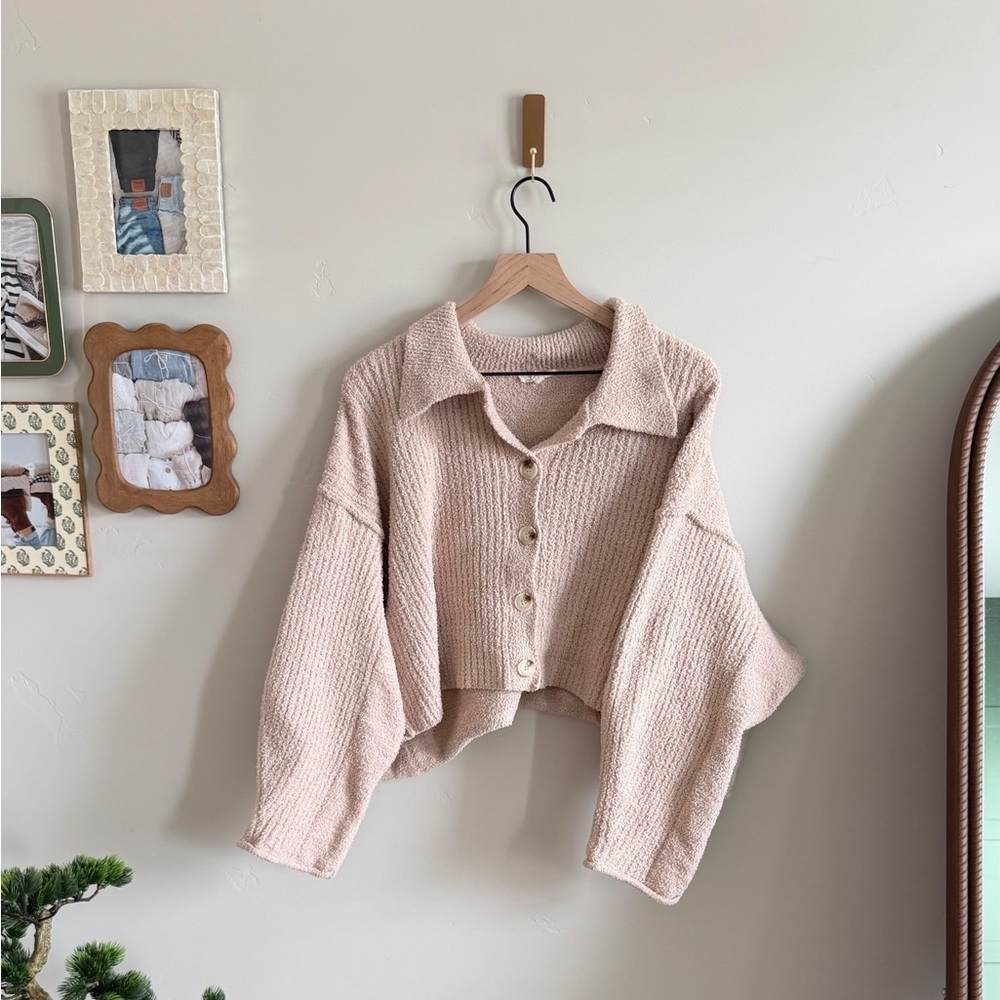 Entro Cozy Button Cardigan - Picture 4 of 5